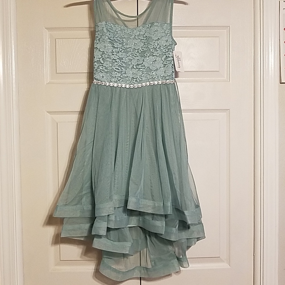 Seafoam Green formal dress